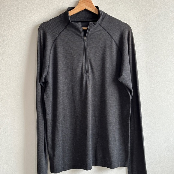 Zip Pullover Reigning Champ Half Zip Lululemon Black Metal Vent